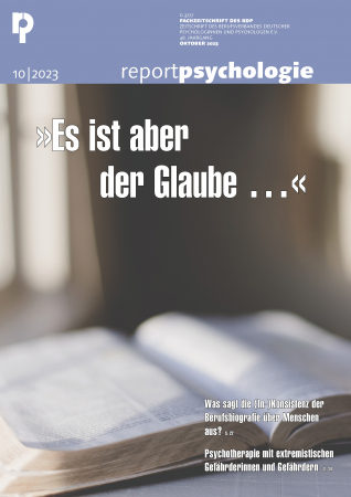 Report Psychologie 10/2023